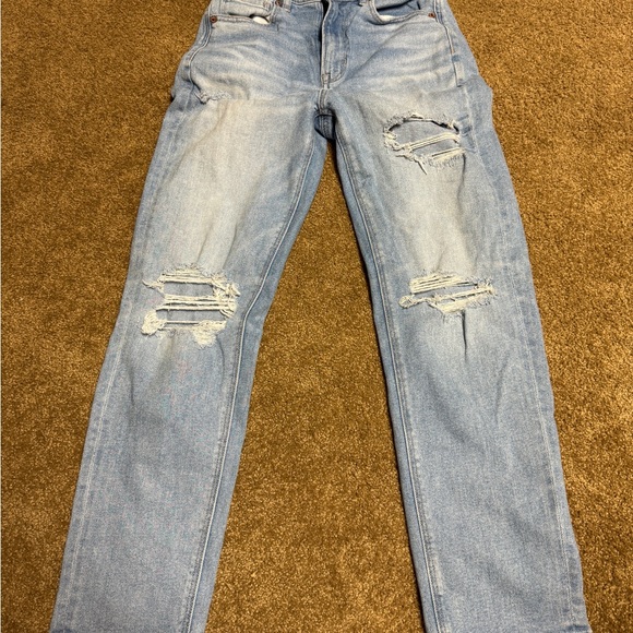 American Eagle Outfitters Denim - Women’s Distressed Light Blue Jeans